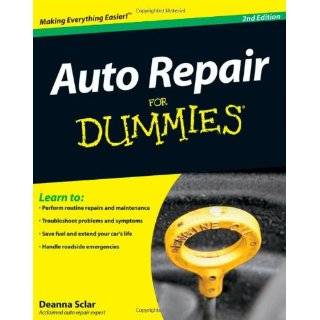 Auto Repair For Dummies Paperback by Deanna Sclar