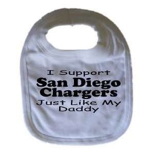  San Diego Chargers Bib Funny Bib Personalized Bib: Baby