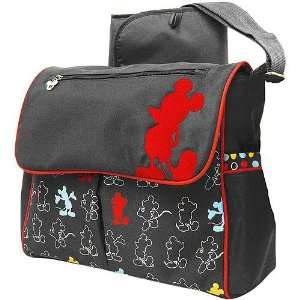  Classic MICKEY Mouse Messenger Diaper Bag: Baby