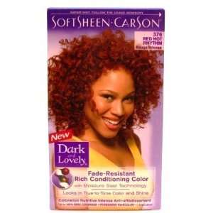  Dark & Lovely Color #376 Red Hot Mary (3 Pack) with Free 