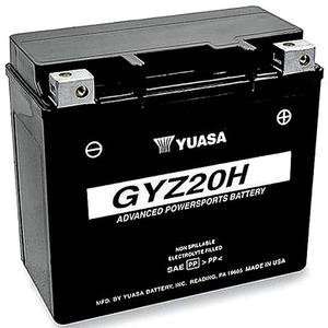 Yuasa GYZ High Performance Maintenance Free Battery   GYZ20H GYZ20H