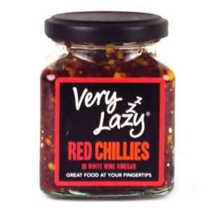 English Provender Very Lazy Red Chillies 190g  Grocery 