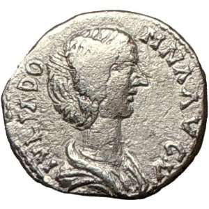JULIA DOMNA Septimius Severus Wife Love Goddess Venus 193AD Silver 