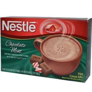 Nestle Chocolate Mint Hot Cocoa Mix 8   0.91 oz envelopes:  