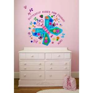  Oopsy daisy Jewel Butterfly Peel & Place 54x45