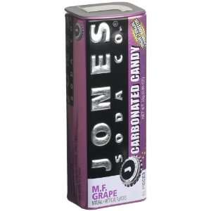 Jones Soda Candy Grape Carbonated Candy, 0.89 Ounce Tins (Pack of 16)