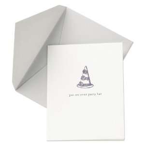  Crane & Co. Letterpress Party Hat Birthday Card (QC6816 