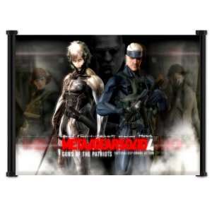  Metal Gear Solid 4: Guns of the Patriots Game Fabric Wall 