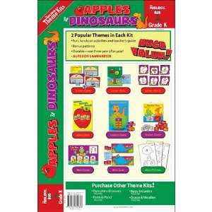  Apples & Dinosaurs Theme Kit Gr K: Office Products