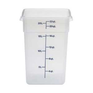   Container, 22 Quart (11 0674) Category: Food Storage Square Containers
