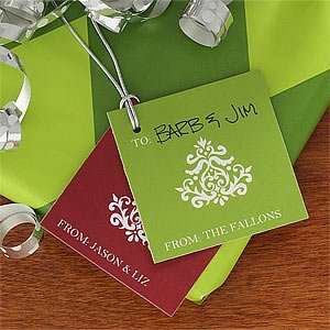  Personalized Christmas Gift Tags   Happy Holidays Health 