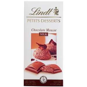 Lindt Chocolate Petits Desserts Milk Chocolate Mousse Bar, 4.9 Ounce 