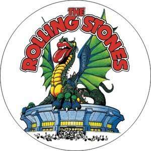  Rolling Stones Dragon Button B 0899 Toys & Games