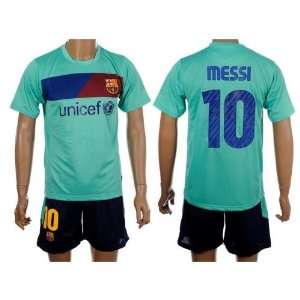 David Villa Barcelona Away #7 Youth Soccer Jersey Size:XL 