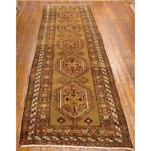    3x14 Hand Knotted Sarab Persian Rug   140x39: Home & Kitchen
