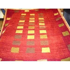    4x4 Hand Knotted Gabbeh Persian Rug   40x49: Home & Kitchen