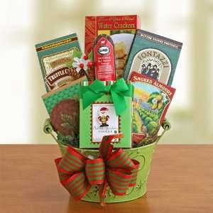 Tastes of the Holidays Gourmet Food Christmas Gift Basket:  