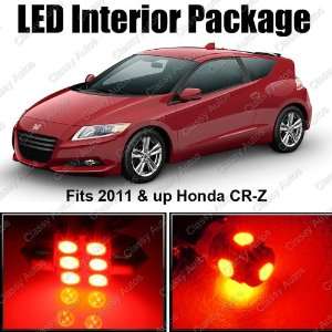 Honda CRZ Red Interior LED Package (7 Pieces)