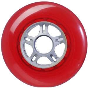 ECX Blank Scooter Wheel Red/Silver 100mm: Everything Else