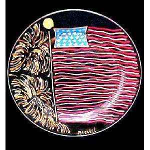  Americas Flag Design   Platter/Serving Plate   13 inch 