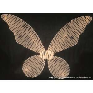  Fairy Wings   Pixie Wings   Tinkerbell Wings   Tiger Print 