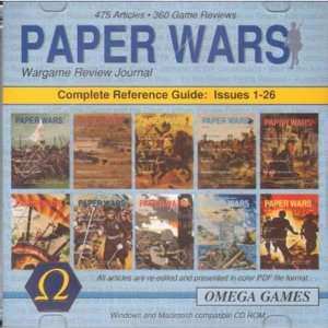  Paper Wars Wargame Review Journal CD #1 Toys & Games