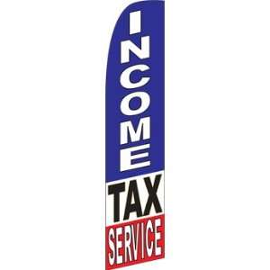  Income Tax Swooper Feather Flag
