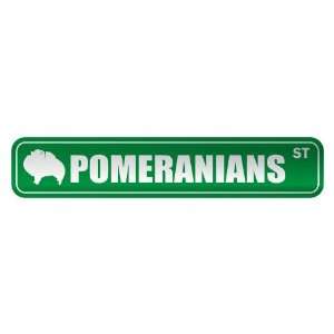   POMERANIANS ST  STREET SIGN DOG: Home Improvement