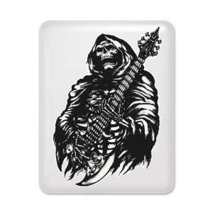  iPad Case White Grim Reaper Heavy Metal Rock Player 