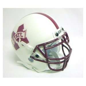  Mississippi State Bulldogs Schutt Mini Helmet: Sports 