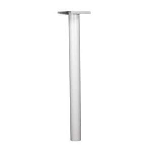  48 In Ground Aluminum Post For Standard White Patio 