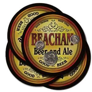 Beacham Beer and Ale Coaster Set: Kitchen & Dining