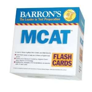    Barrons MCAT Flash Cards [Cards]: Lauren Marie Kupillas: Books