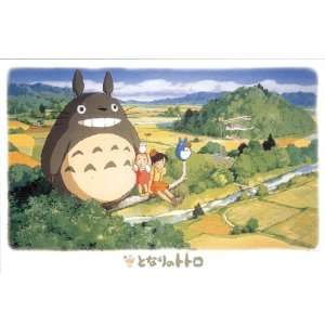 Studio Ghibli Totoro 1000 Pieces Jigsaw Puzzle Finished Size: 19.75 x 
