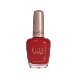  Milani Nail Lacquer, Ready to Wear Red   0.45 Oz: Beauty