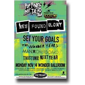   Concert Flyer   Pop Punks Not Dead Tour   PDX Nov11: Home & Kitchen