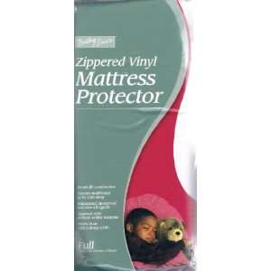  Mattress Protector (Full Size) Zippered & Vinyl: Home 