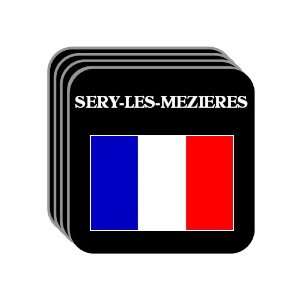  France   SERY LES MEZIERES Set of 4 Mini Mousepad 