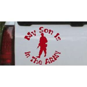   In The ARMY Military Car Window Wall Laptop Decal Sticker: Automotive