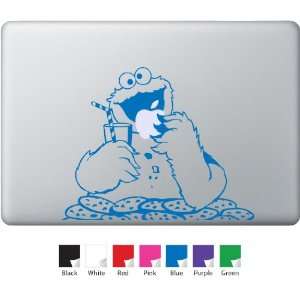  Cookie Monster Decal for Macbook, Air, Pro or Ipad 