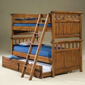  American Woodcrafters Timberline Twin/Twin Bunk Bed 7400 