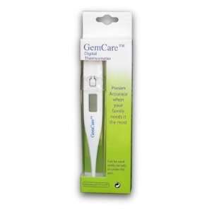  Gem Care 60 Second Digital Thermometer (2 Pack) Health 