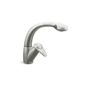  Avatar Single Handle Pullout Kitchen Faucet Stainless 