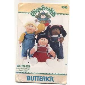   #3660 Cabbage Patch Kids Clothes Sewing Pattern: Everything Else