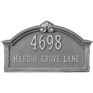  Roselyn Two Line Standard Lawn Address Marker   standard 2 