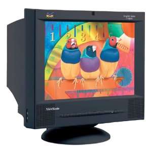  ViewSonic G70FMB PerfectFlat 17 CRT Monitor (Black) Electronics