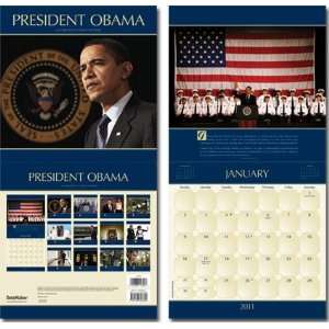  President Obama Wall Calendar 2011: Home & Kitchen