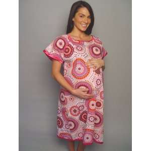 Sophie Gownie L/XL   Designer Hospital Delivery Gown By Baby Be Mine 