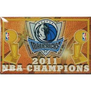  NBA Dallas Mavericks 2010 2011 Champions Magnet Sports 