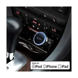  iLuv Dual USB & iPhone/iPad Car Charger: MP3 Players 